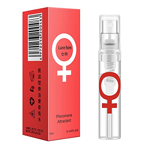 Crazyfly Spray de perfume de feromonas de 3 ml, recibiendo atención masculina inmediata para mujeres