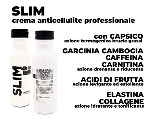 Crema adelgazante reductora abdomen hombre, Crema termogenico quemagrasas potente, Crema vientre plano Anticelulitica, Crema drenante Reafirmante Corporal con Cafeína y Carnitina 300 ml.