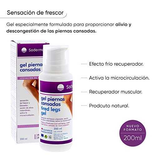 Crema Arnica Piernas cansadas circulacion Gel efecto frio piernas ligeras hinchadas varices mejora la circulacion y alivia el dolor/piernas cansadas