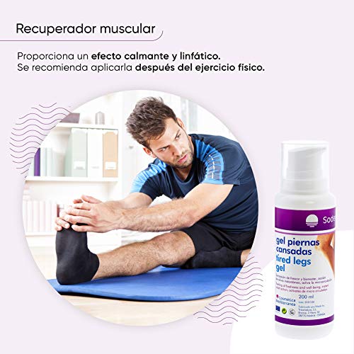 Crema Arnica Piernas cansadas circulacion Gel efecto frio piernas ligeras hinchadas varices mejora la circulacion y alivia el dolor/piernas cansadas