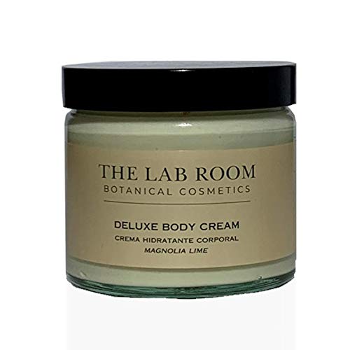 Crema Hidratante Corporal The Lab Room Deluxe Body Cream 250ml, Manteca Reafirmante, Antioxidante Regenera y Nutre Cara y Cuerpo (Magnolia Lima)