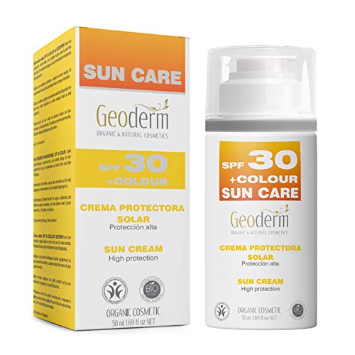 Crema Solar Facial 50ml| Crema Protección del Sol Cara| Protector Solar Anti-Manchas| Crema Ecológica | Aclara y Unifica el Tono de Piel| Aquisana