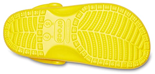 Crocs Classic Clog, Zuecos, para Unisex Adulto, Amarillo (Lemon), 38/39 EU