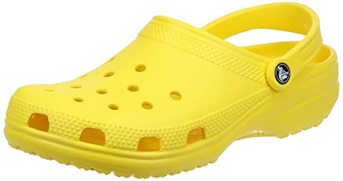 Crocs Classic Clog, Zuecos, para Unisex Adulto, Amarillo (Lemon), 38/39 EU