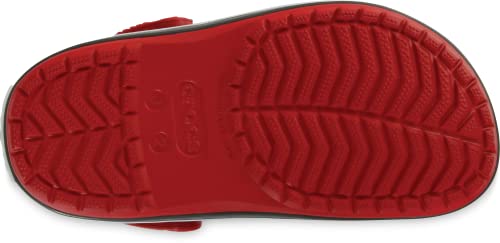 Crocs Crocband Clog Kids Unisex Niños Zuecos, Rojo (Pepper/Graphite), 30/31 EU