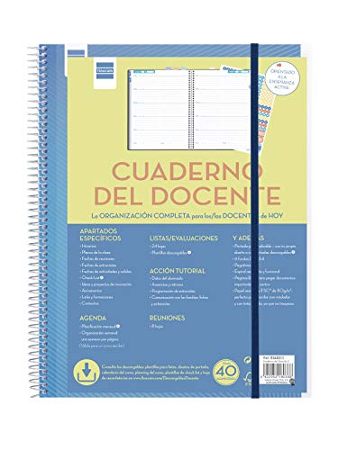 Cuaderno del docente semana página español