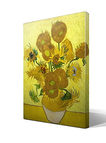 Cuadro Canvas Sunflowers - Girasoles de Vincent Willem Van Gogh  - 40cm x 55cm