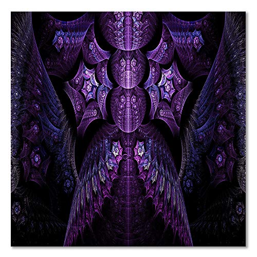 Cuadro en lienzo Mandala 40x40 cm Impresion en Calidad fotografica violetta
