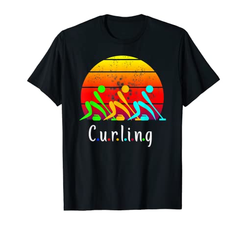 Curling Ropa de Deportes de Invierno Camiseta