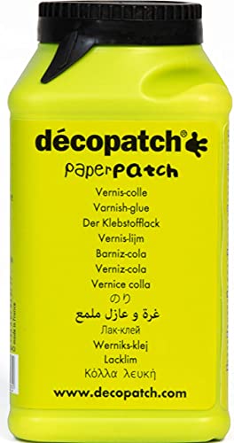 Décopatch PP300AO - Un pot de Vernis colle PaperPatch 300g