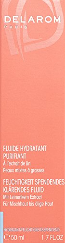 DELAROM líquido con extracto de lino de purificación de hidratante 50 ml