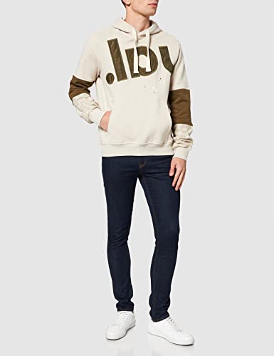 Desigual Sweat_Amal Sudadera, White, M para Hombre