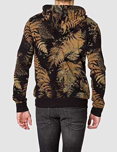 Desigual Sweat_jano Sudadera, Negro, L para Hombre