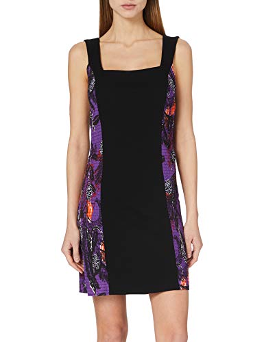 Desigual Vest_Baton Rouge Vestido Casual, Negro, M para Mujer