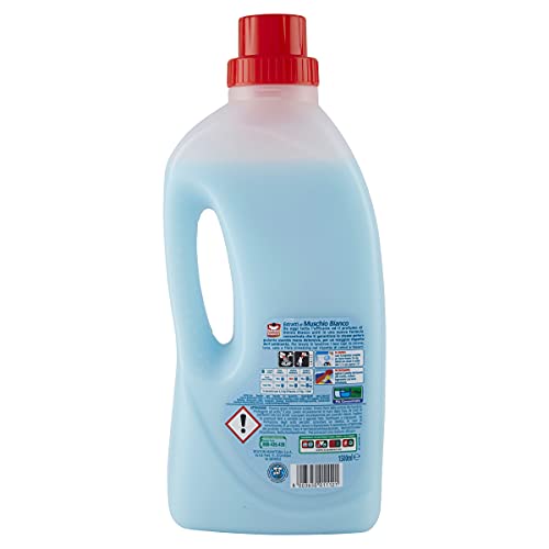 Detergente para lavadora con esencia de almizcle blanco, 3 x 1,5 litros