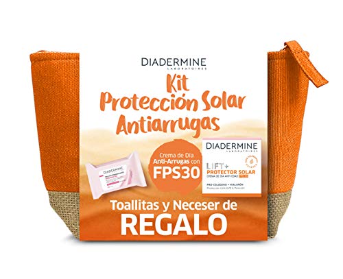 Diadermine - Neceser Con Lift+ Protector Solar Fps30 + Toallitas Desmaquillantes 206 g