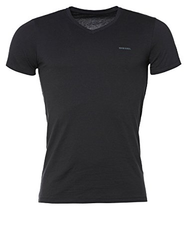 Diesel UMTEE-JAKE-VTHREEPAC, Camiseta para Hombre, Negro (Black 900/0aalw), L, Pack de 3