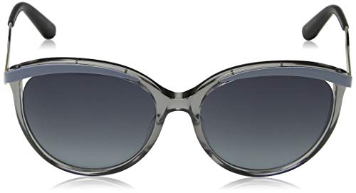 Dior DIORMETALEYES1 HD NE4 Gafas de Sol, Gris (Transp Grey Blue Aqua/Grey Shaded), 57 para Mujer