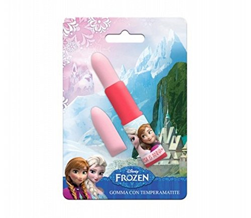 Disney Frozen i-jk0261 Goma con Forma de pintalabios con sacapuntas