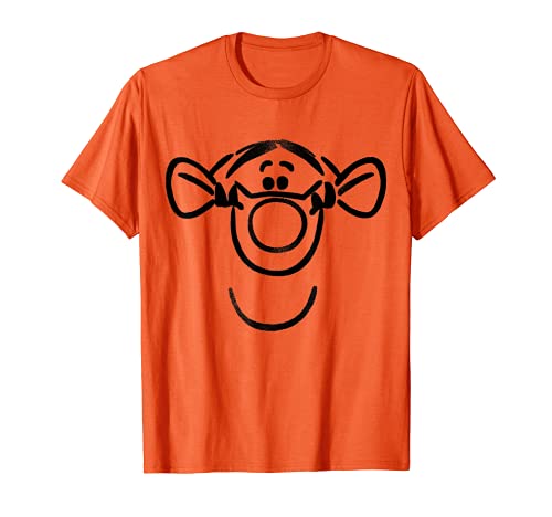 Disney Winnie the Pooh Tigger Face Camiseta