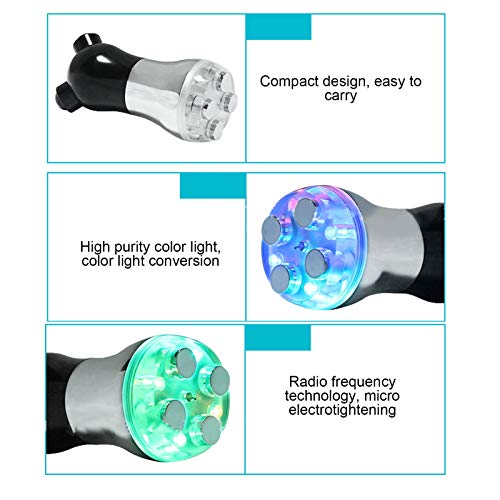 Dispositivo de terapia de luz de fotones IPL EMS - Eliminación de arrugas Lifting Reafirmante Fotón Rejuvenecimiento de la piel RF Máquina de belleza para el hogar(Enchufe de la UE)