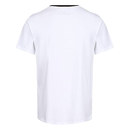 DKNY Camisa, Blanco, L para Hombre