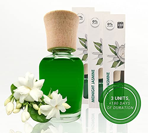 DOJA Barcelona | Ambientador Casa sin Palitos | 180 Días | Aroma Dama de Noche | Ambientadores de Hogar Decorativo sin Mikado | Olor Natural | Botellas Ambientador Hogar Duradero: Casa, Baño.