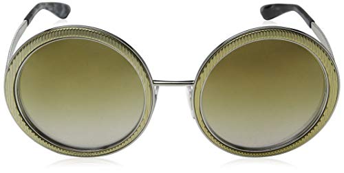 Dolce & Gabbana 0DG2179 13136E 54 Gafas de sol, Dorado (Gold/Lightbrownmirrorgold), Mujer