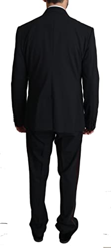 Dolce & Gabbana - - All - Dolce & Gabbana Black Slim Fit 3 Piece MARTINI Suit - IT54 | XL