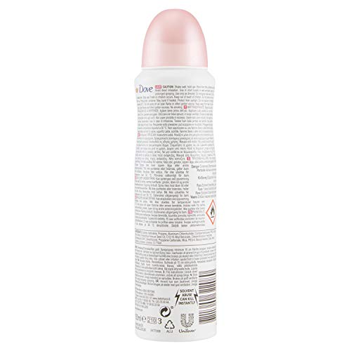 Dove Beauty Finish - Desodorante antitranspirante en aerosol (150 ml, 4 unidades)