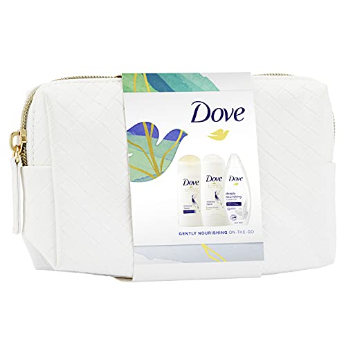 Dove Set de regalo de 3 piezas que nutre suavemente