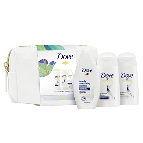 Dove Set de regalo de 3 piezas que nutre suavemente