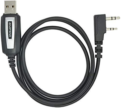 Dragon Trading Cable para la programación de Baofeng para el jamón bidireccional Radios portátiles: UV-5R, 5RA, 5R Plus, 5RE, UV-82, bf F8HP, UV3R Plus, BF-888S, 5R EX, 5RX3, GA-2S, BF-F8+,H777 UV82HP