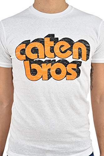 Dsquared 2 camisetas Caten Bros Hombre Blanco Nuevo blanco XL