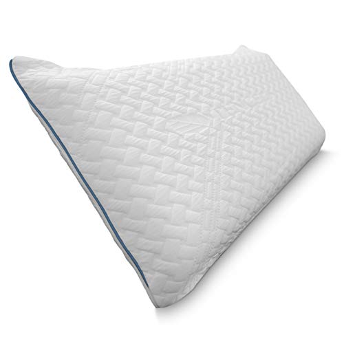 Duérmete Online Almohada Viscoelástica Nature Tencel | Máximo Confort y Excelente Adaptabilidad | Funda Lavable Termorreguladora, Anti-ácaros e Hipoalergénica, 1 Unidad (Paquete de 1)