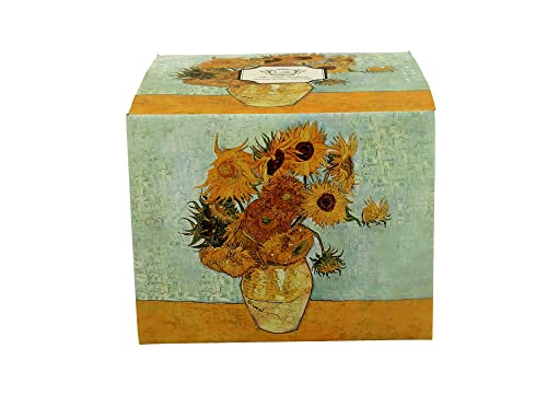 DUO Van Gogh Sunflowers - Taza de café (500 ml, porcelana)