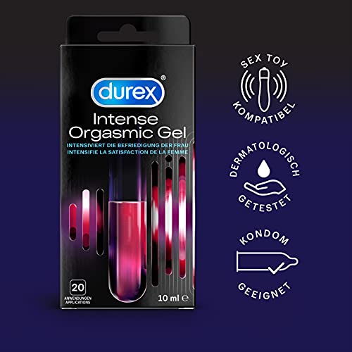 Durex Stimulating Gel, Intense Orgasmic Gel, 10 Ml