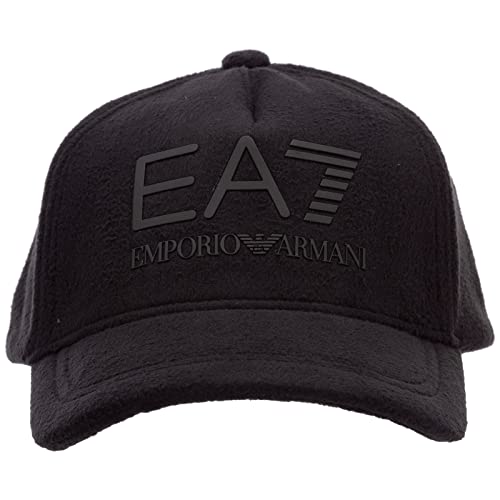 EA7 Gorra con visera 274811 1A103 para hombre, color negro, UNI