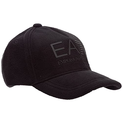 EA7 Gorra con visera 274811 1A103 para hombre, color negro, UNI