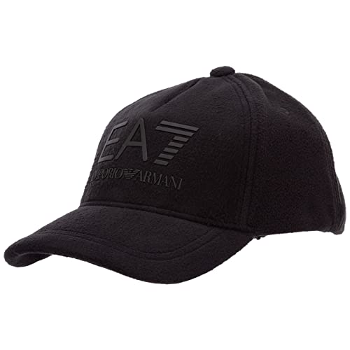 EA7 Gorra con visera 274811 1A103 para hombre, color negro, UNI