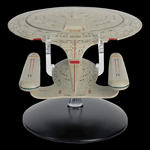 Eaglemoss Figura de Star Trek USS Enterprise NCC-1701-D Hero Collector 14x6.5x10cm