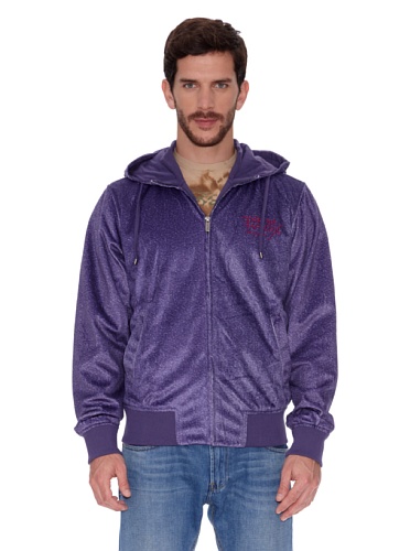 Ed Hardy Sudadera Capucha Púrpura S