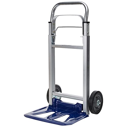 Einhell Carretilla de mano plegable - BT-HT 90. Con capacidad de 90 kg y pala plegable. Bloqueo para empuñadura extensible. Bastidor de aluminio haciéndolo ligero y facilitando su trasporte