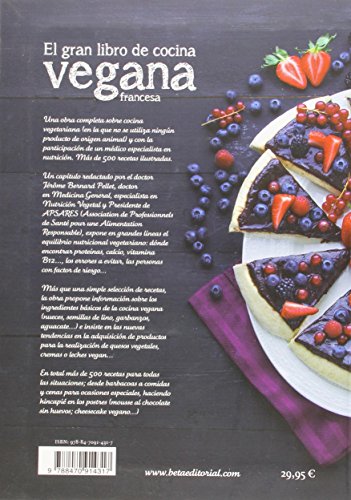 El Gran Libro De Cocina Vegana Francesa