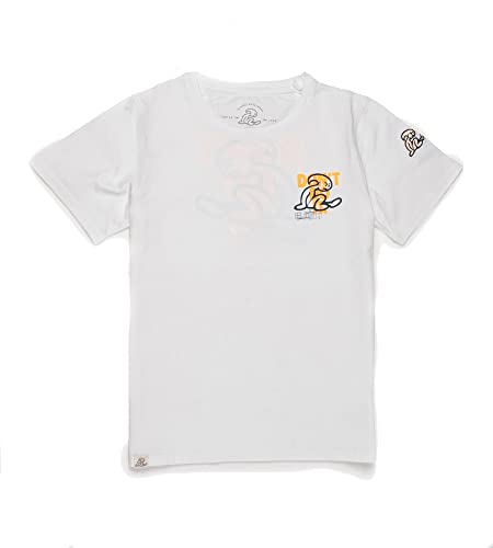 El Niño Tarifa Sweetwear. Camiseta de niños de Cuello Redondo en Color Blanca. Estampado con Logo El Niño en el Pecho y en Las Espaldas (10)