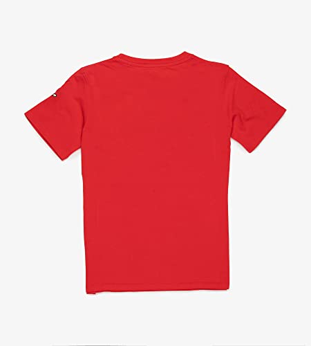 El Niño Tarifa Sweetwear. Camiseta de niños de Cuello Redondo en Color Rojo. Estampado con Logo El Niño en el Pecho (8)