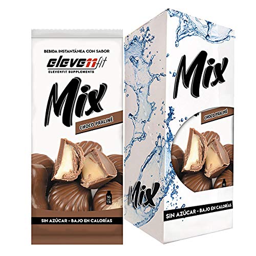 Eleven Fit Caja 12 Uds Mix Sabor Chocolate Praline Sin Azúcar 100 g