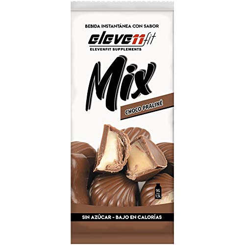 Eleven Fit Caja 24 Uds Mix Sabor Chocolate Praline Sin Azúcar 200 g