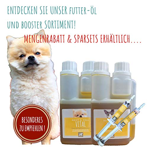 EMMA Champú para Perros y Gatos I Cuidado del Pelo con manzanilla I pH Neutro y Suave I para Pieles sensibles I Limpia Suavemente I 250ml