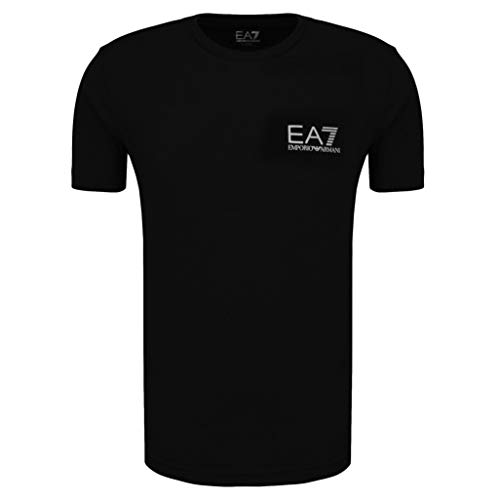 Emporio Armani Camiseta para hombre EA7 3ZPT52 PJ03Z, manga corta, cuello redondo